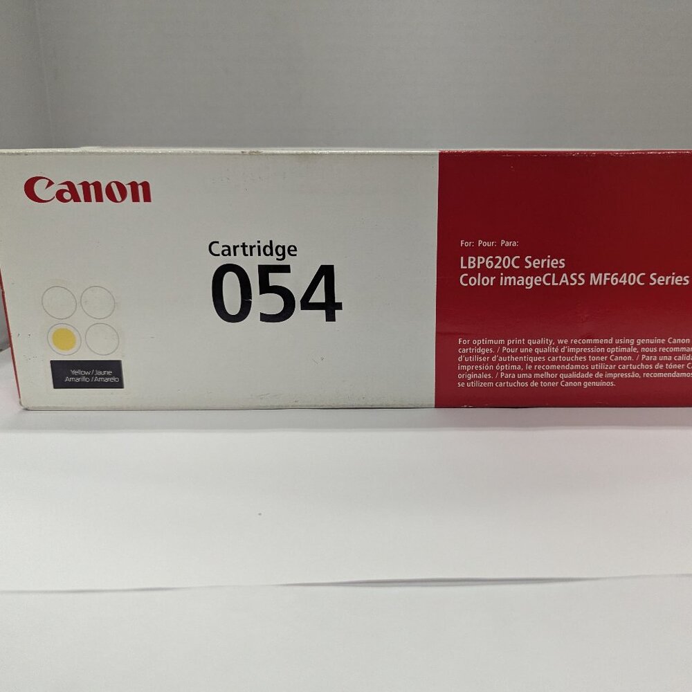 Canon 054H Yellow High Yield Toner Compatible w/ MF644Cdw, LBP622Cdw